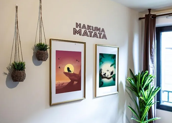 Daire Le Repaire De Simba - Near Disneyland Paris *